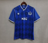 86-87 Everton home blue