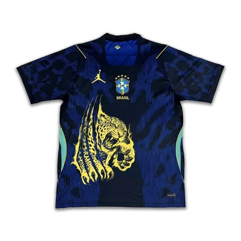 26/27 Brazil Away Kit - Leopard Print Attack