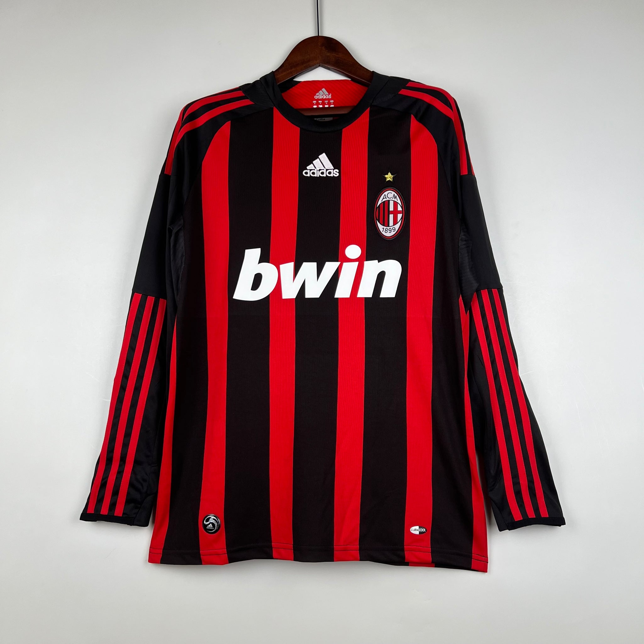 Ac milan long sales sleeve jersey