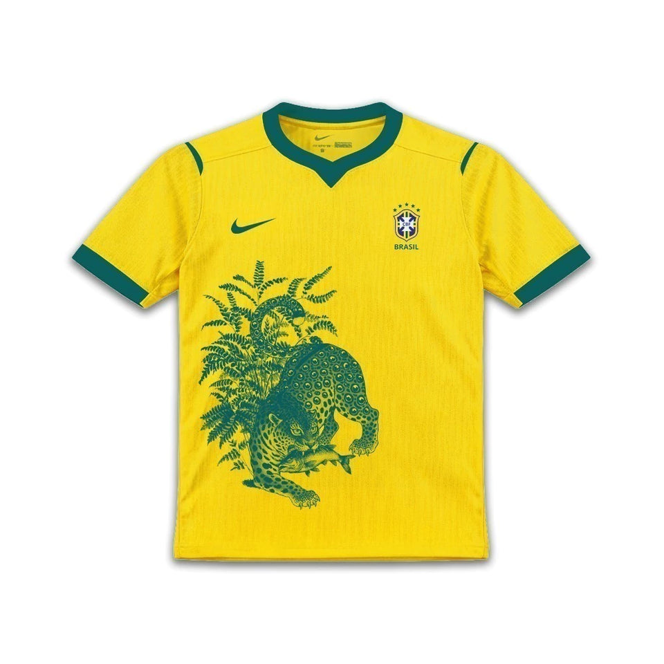 26/27 Brazil Home Kit - Leopard Attack