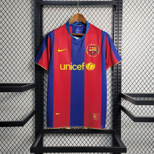 2007-2008 barcelona Home kit