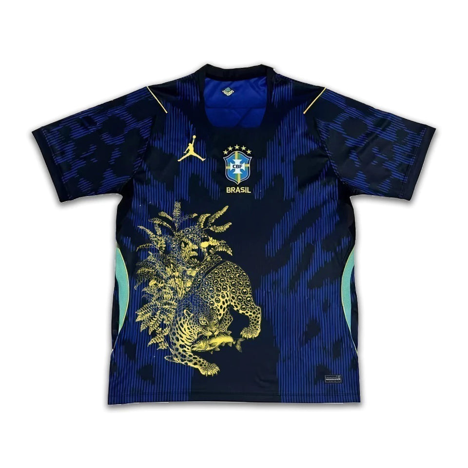 26/27 Brazil Away Kit - Leopard Print Attack