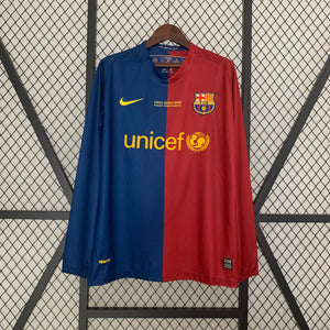 2008/09 long sleeves Barcelona CL edition