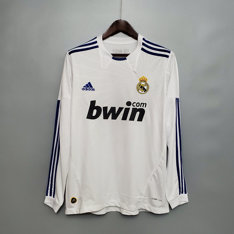 2010-2011 real Madrid Home kit Long sleeves
