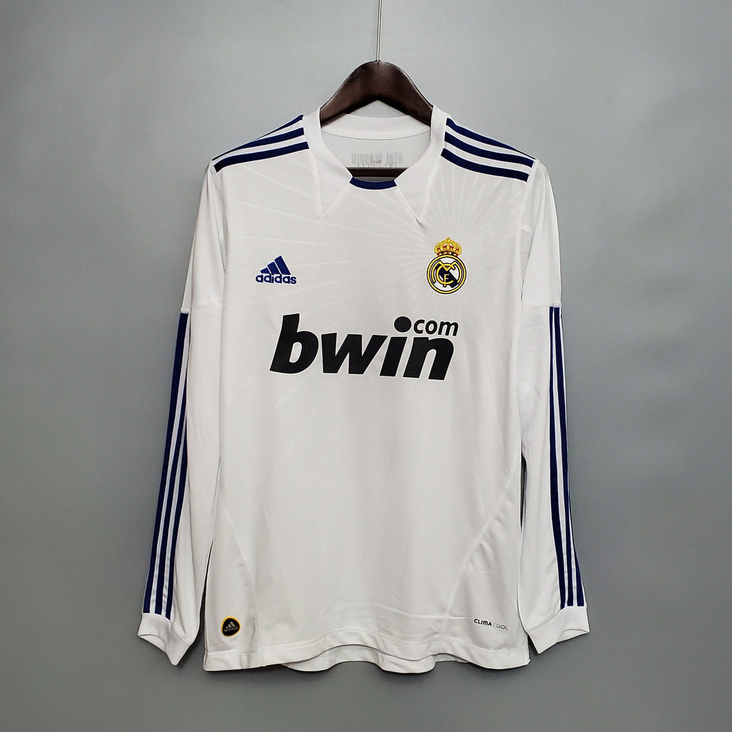 2010-2011 real Madrid Home kit Long sleeves