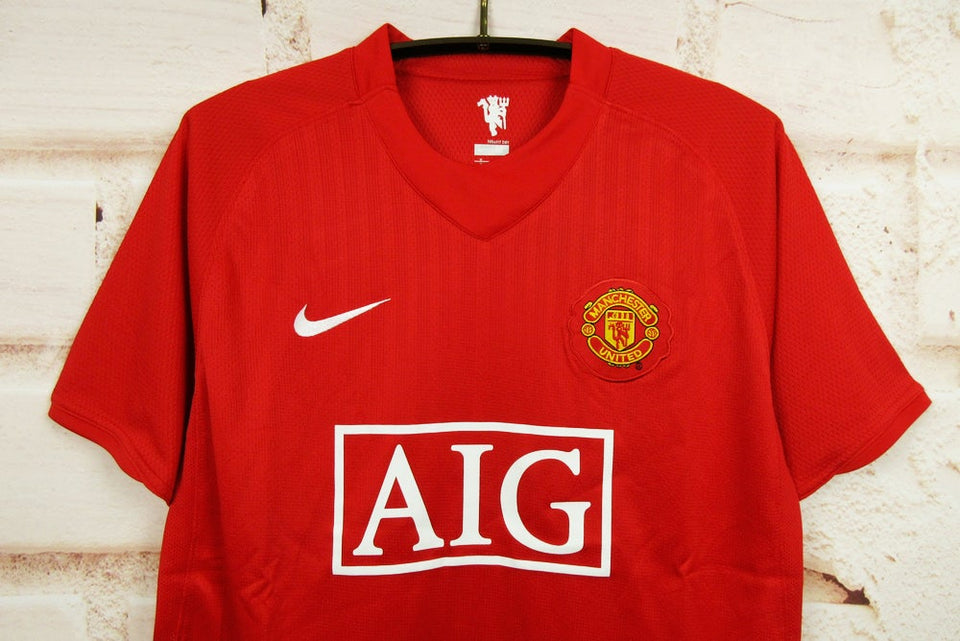 2007/08 Manchester United Home kit