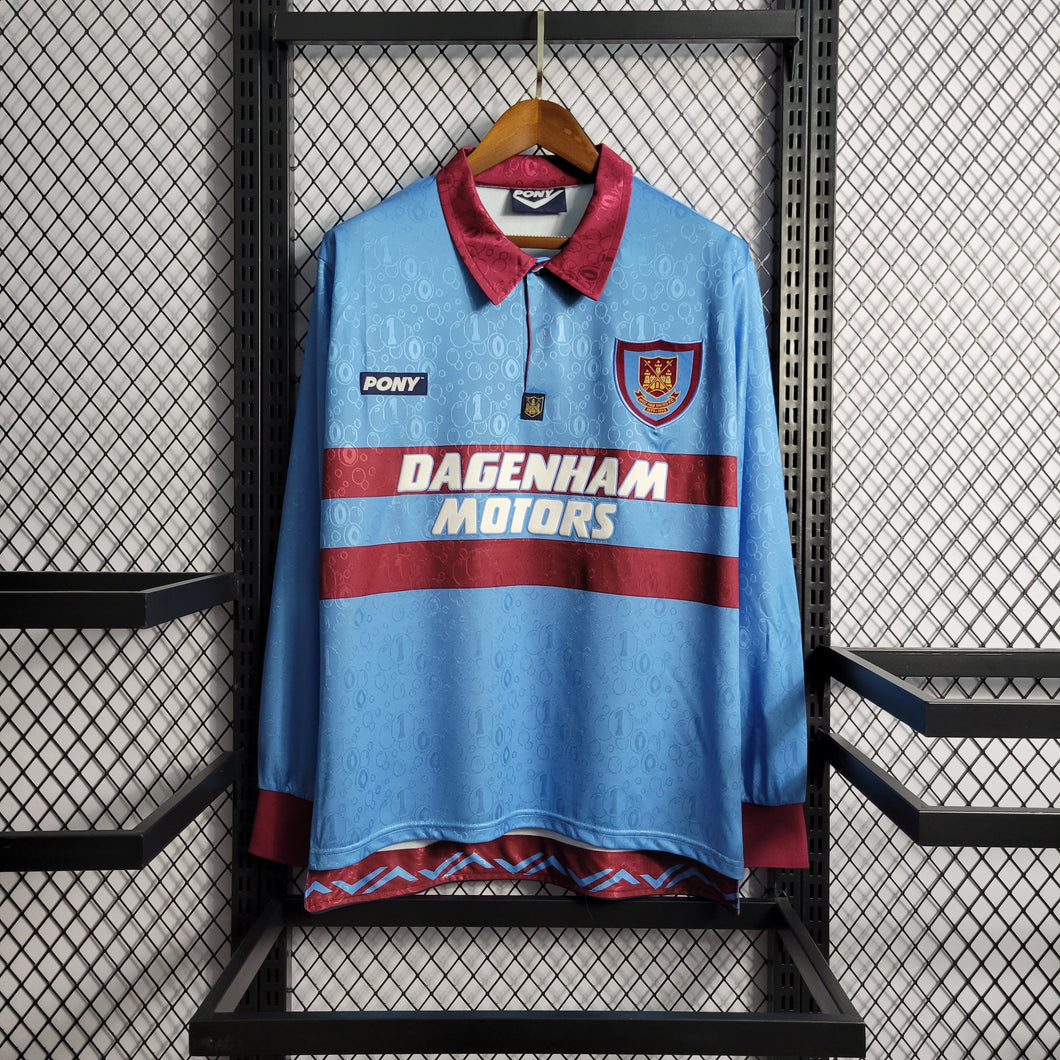 1995-97 West Ham Long Sleeves away