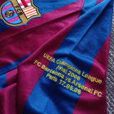 2005-2006 Barcelona home retro kit