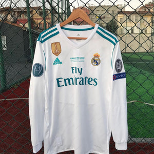 2018 Real Madrid Final KYIV long sleeve kit