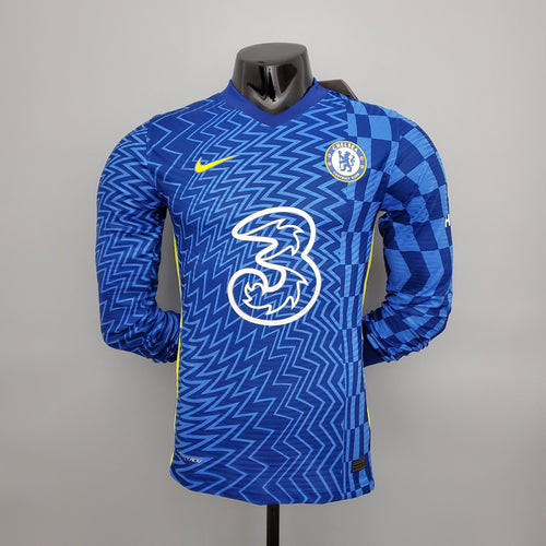 21/22 player version long sleeve Chelsea home