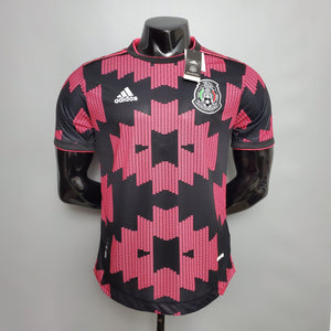 2020 Mexico Players version away black kit