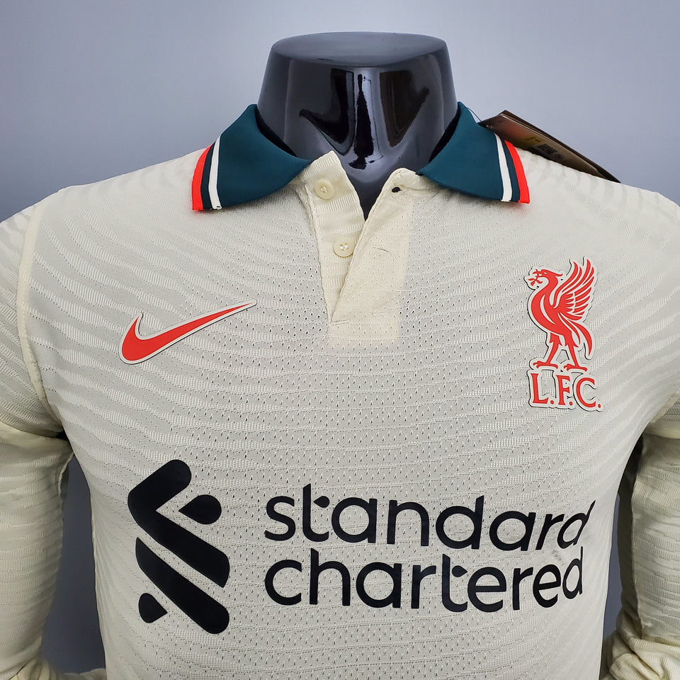 21/22 player version long sleeve Liverpool away