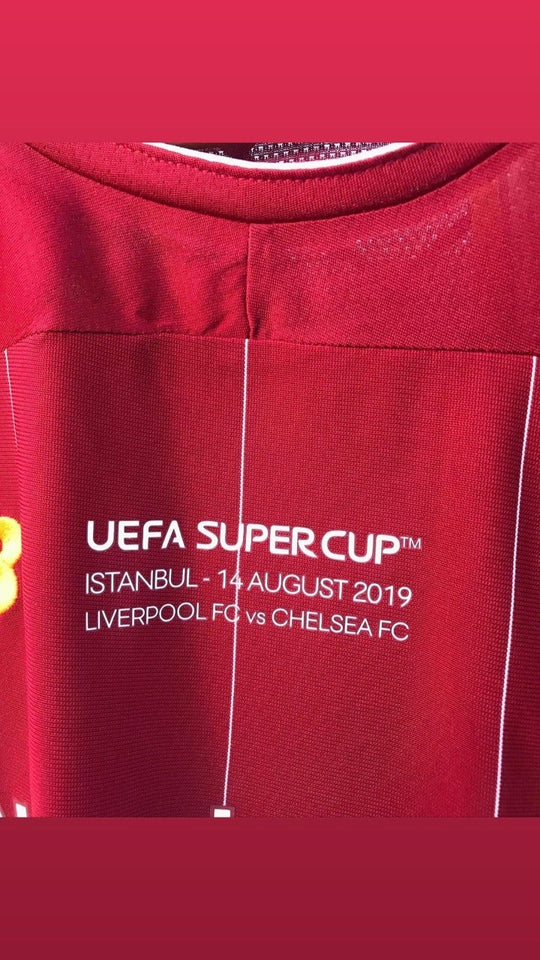 2019 Liverpool UEFA SuperCup