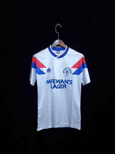 1990-1992 Rangers away retro kit