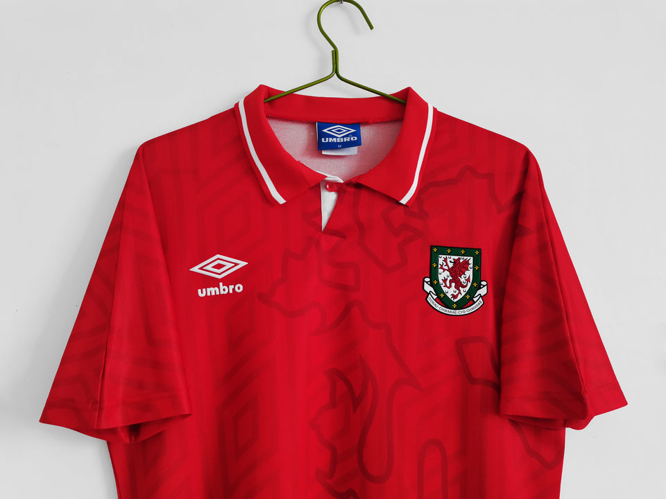 1992 1994 Wales Home kit