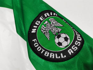 1996/98 Nigeria white and green kit