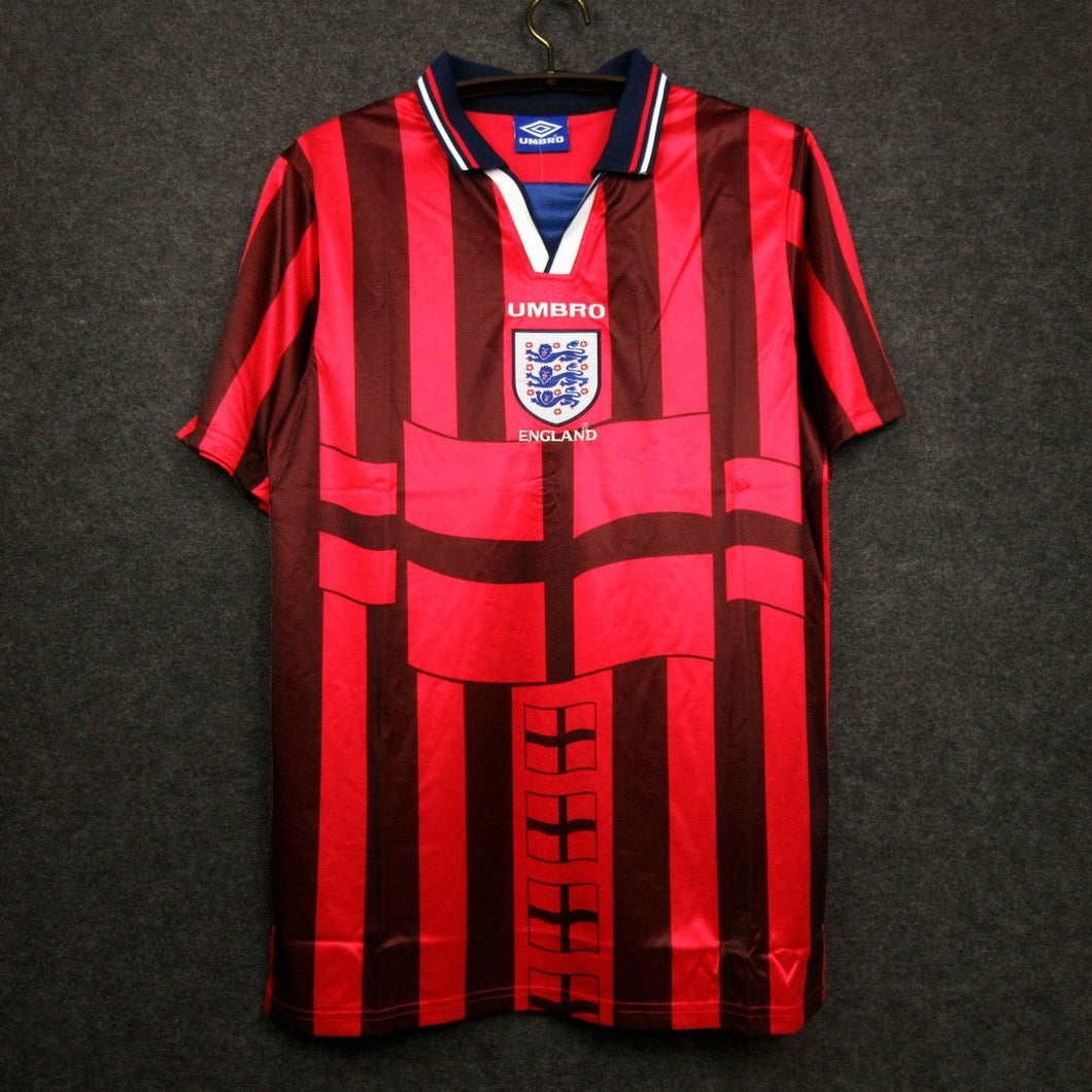 1998 England away retro kit