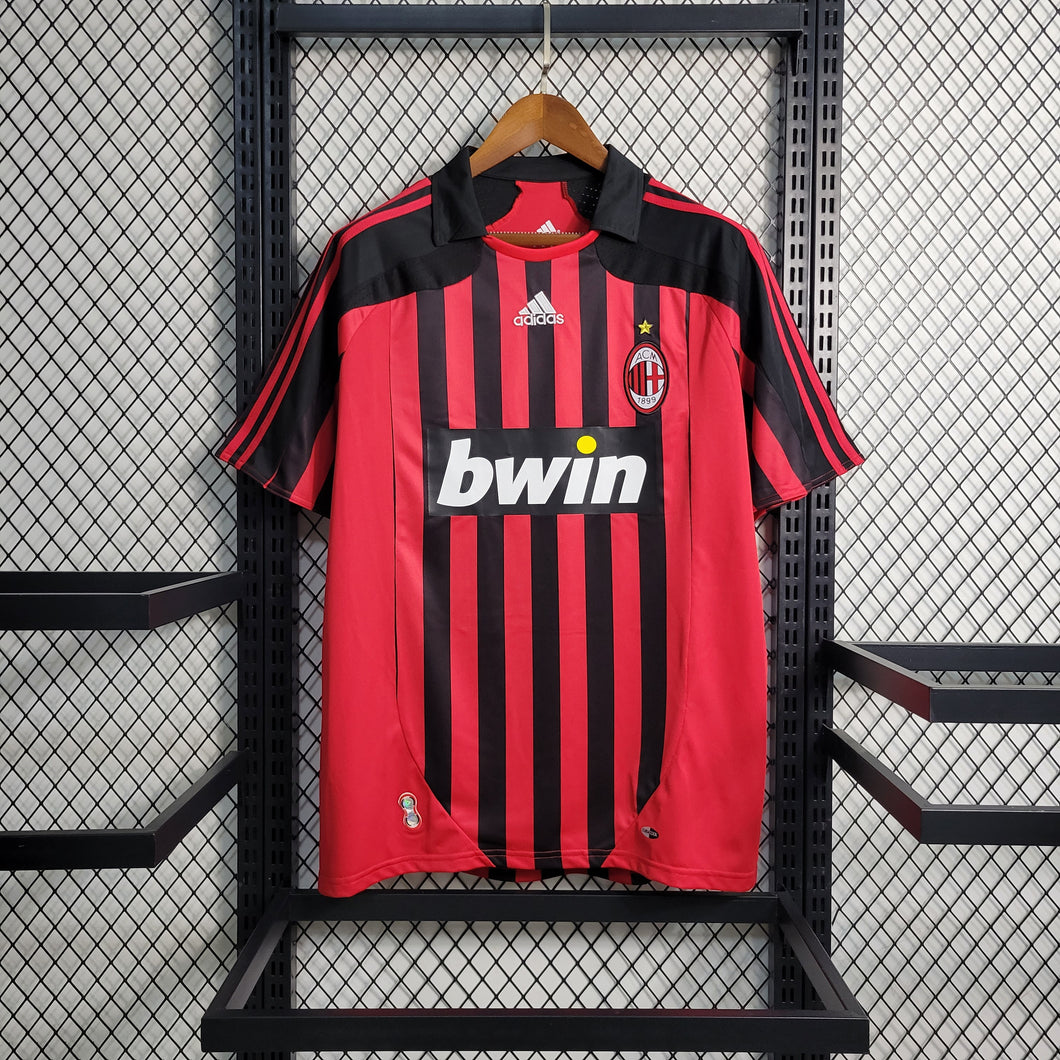 2007/08 Ac Milan Home kit