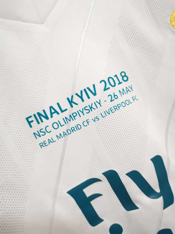 2017 2018 Real Madrid Final KYIV Home kit