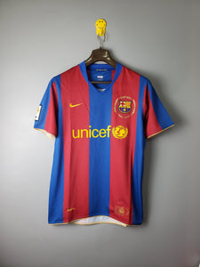 2007-2008 barcelona Home kit