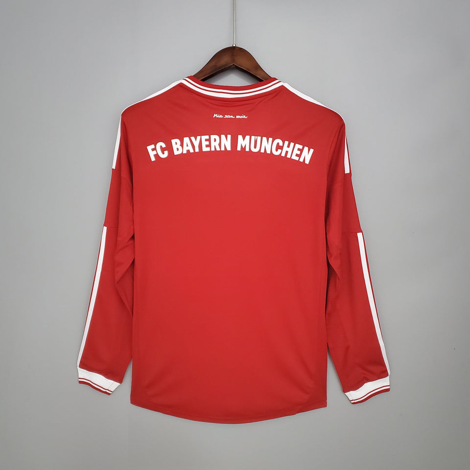 2013 2014 Bayern Champion League final kit Long sleeve