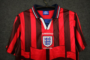 1998 England away retro kit