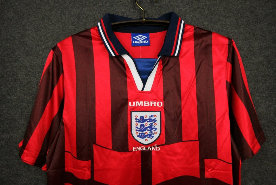 1998 England away retro kit