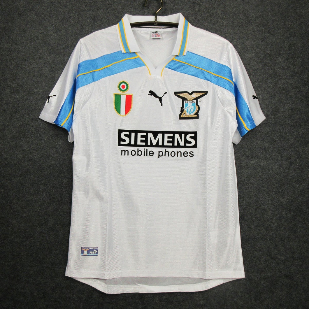 2000-2001 Lazio away retro kit
