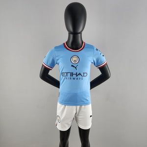 22/23 Manchester City kids kit