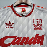 1989-1991 liverpool away retro kit