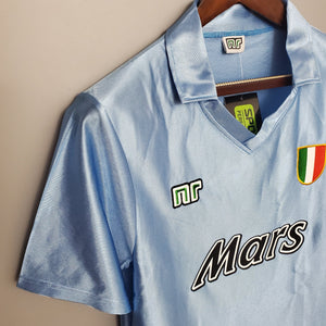 1990-1991 napoli home retro kit