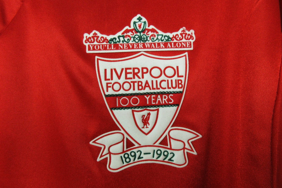 1992/93 Liverpool Home kit