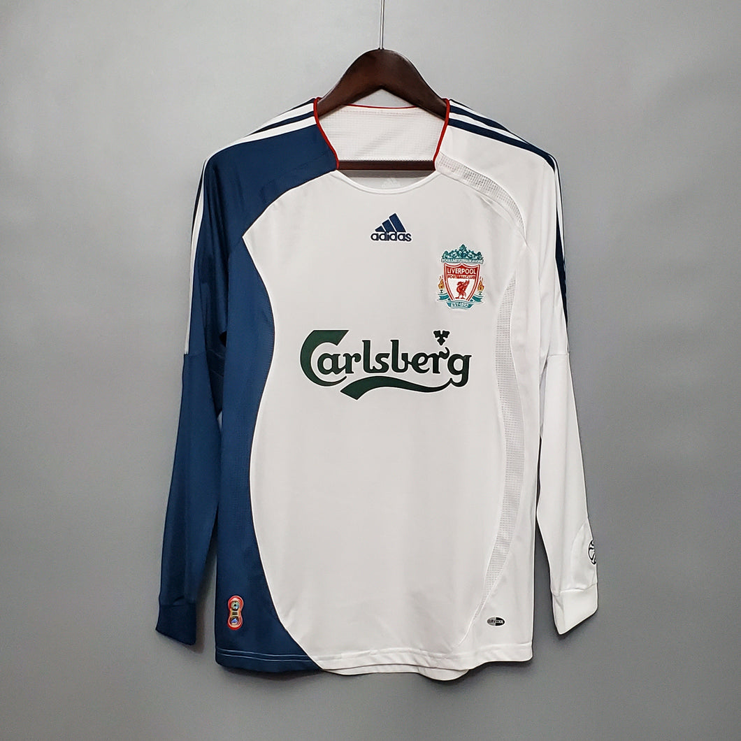 2006-2007 Liverpool away retro kit (Long sleeve)