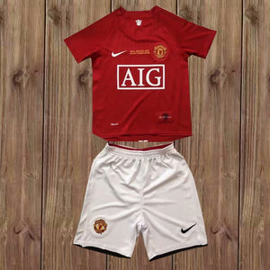 2007 2008 Manchester United Home kids