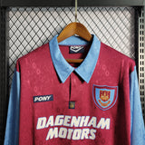 1995-97 West Ham Long Sleeves Home