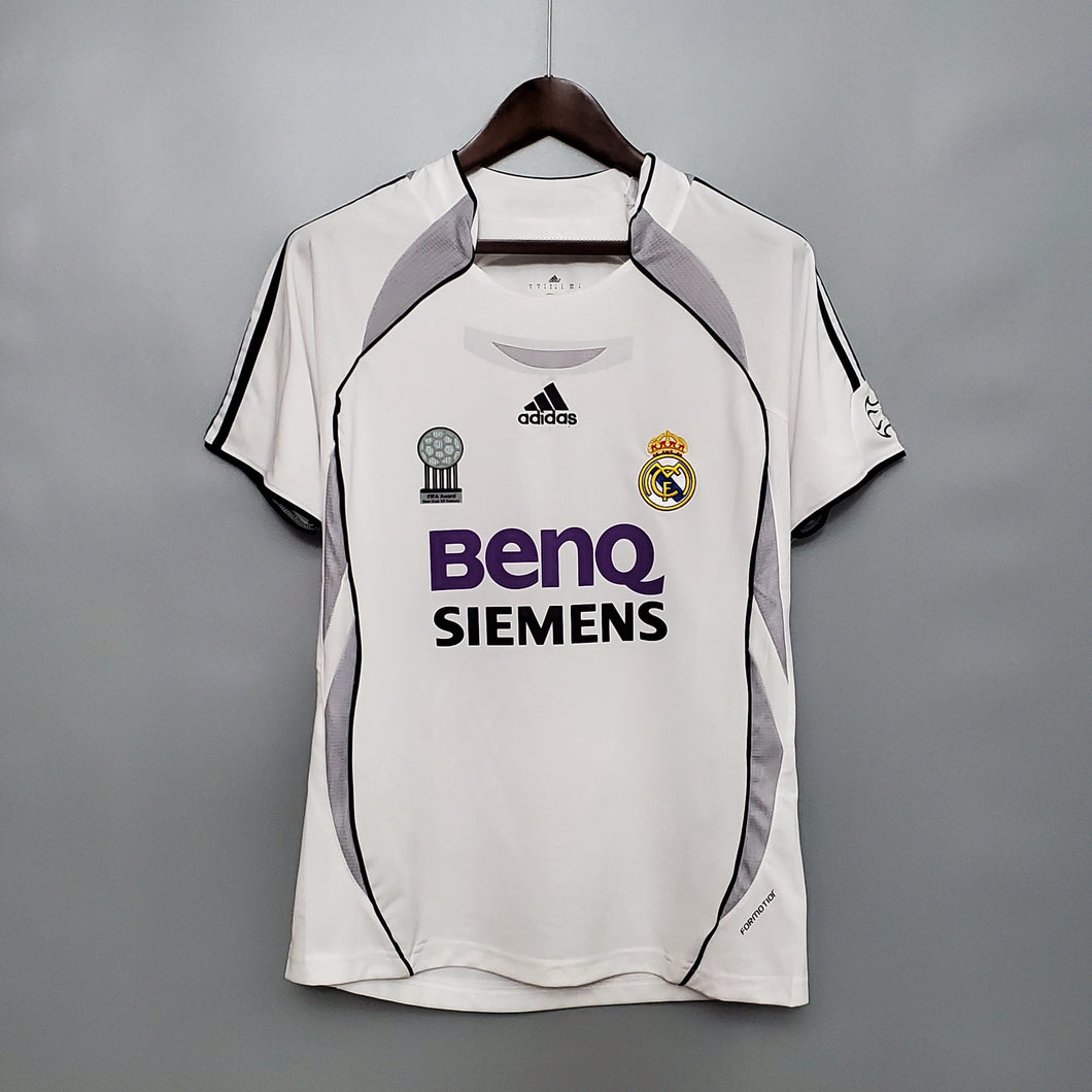 2006-2007 Real Madrid Home retro kit