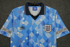 1990 England blue retro kit