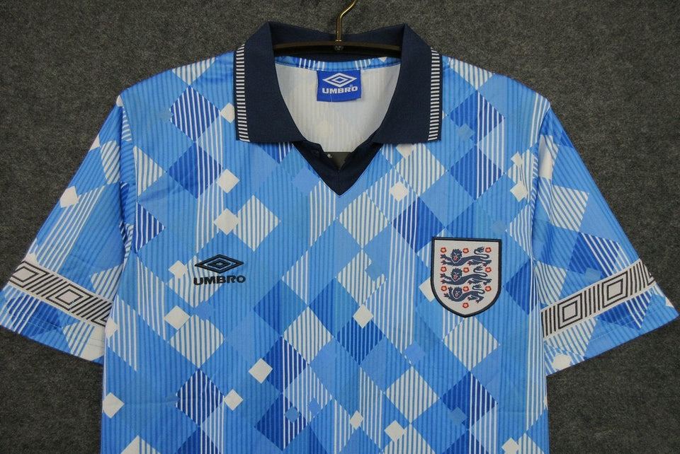 1990 England blue retro kit