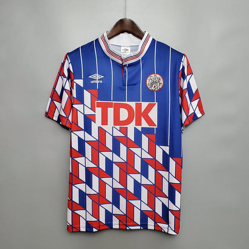 1990-1991 Ajax away retro kit