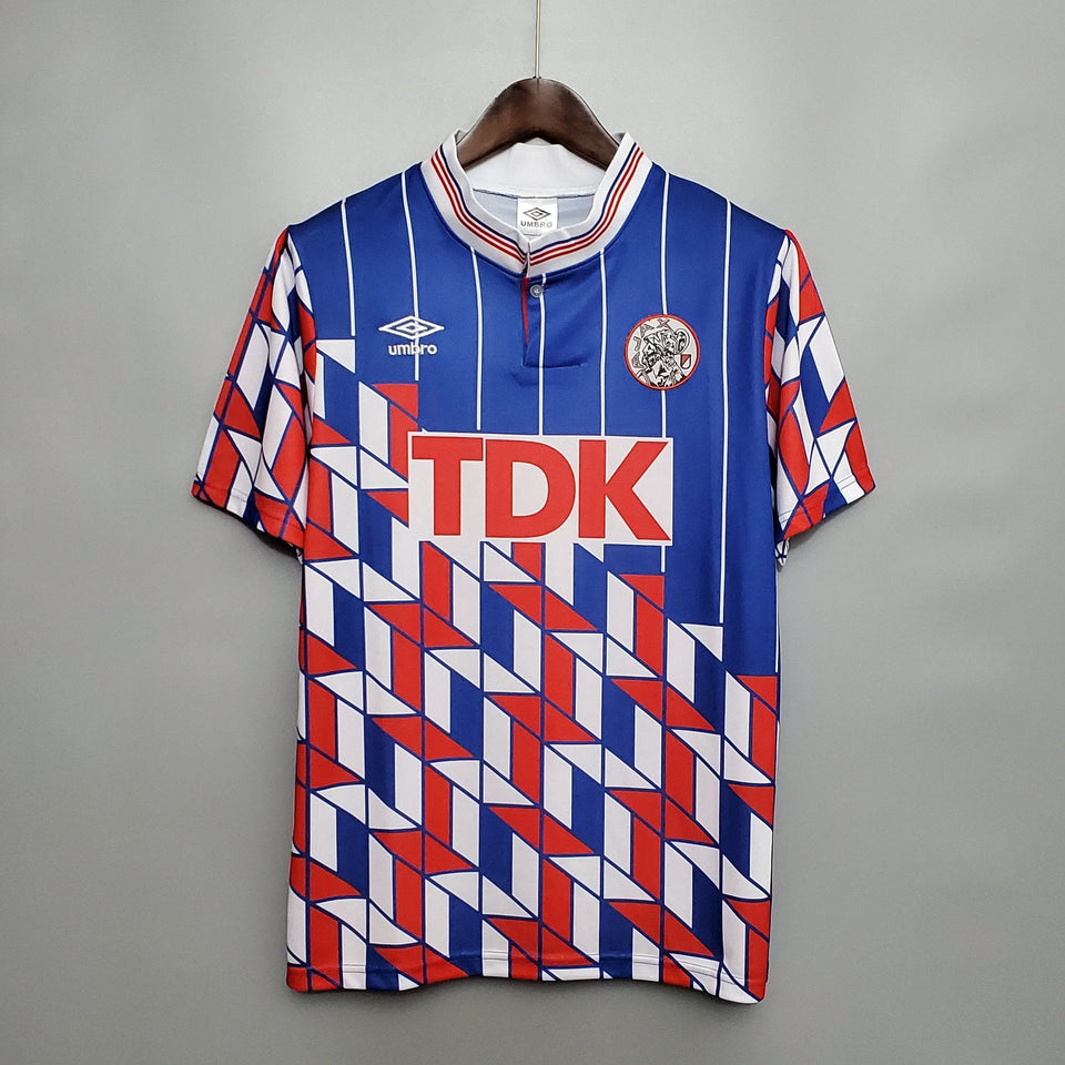 1990-1991 Ajax away retro kit