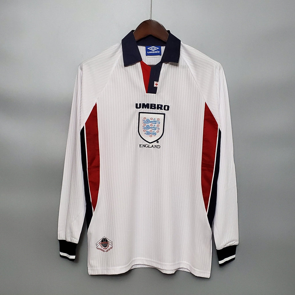 1998 England Home retro kit - Long Sleeve