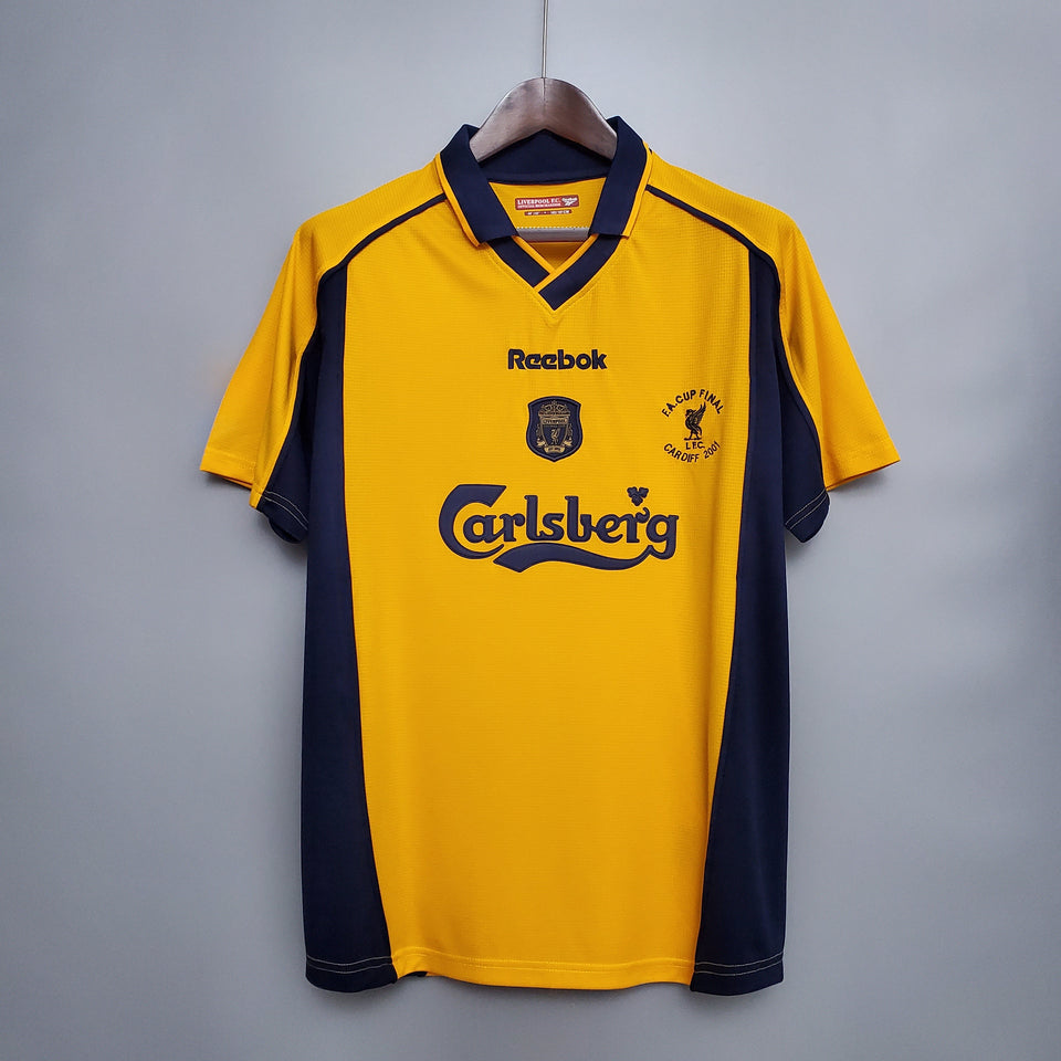 2000-2001 Liverpool away retro kit