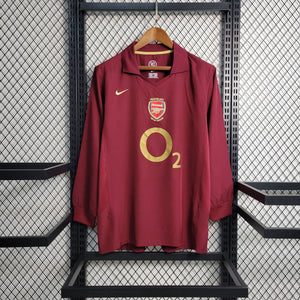 2006/07 Arsenal Home Long Sleeve kit