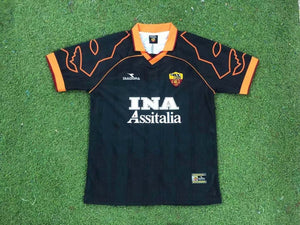 1999-00 Roma away retro kit