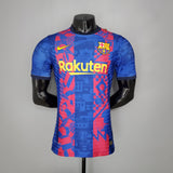21/22 player version Barcelona kit