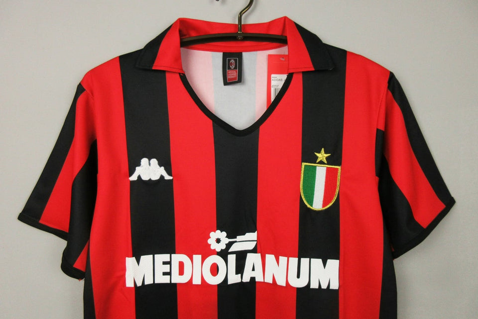 1988 1990 Ac Milan Home retro kit