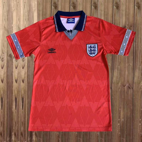 1990 England Away retro kit