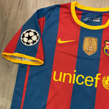2011 David Villa Barcelone Jersey Champions League Barcelone kit