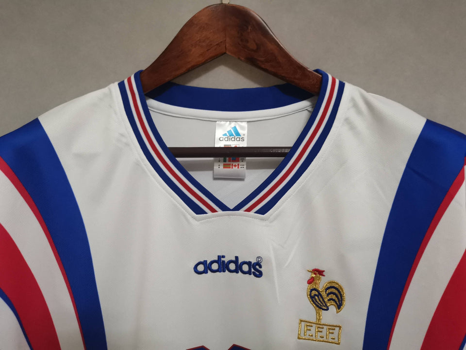 1996 France away retro kit